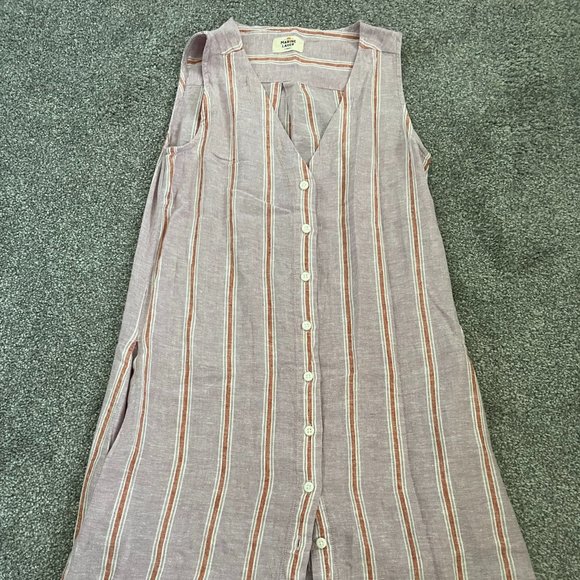 Marine Layer Linen Button up Dress in XS - Picture 1 of 2